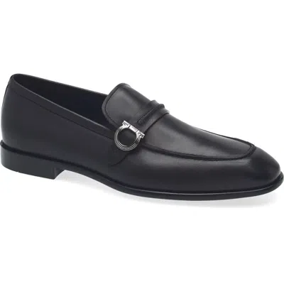 Ferragamo Terence Apron Toe Loafer In Animal Print