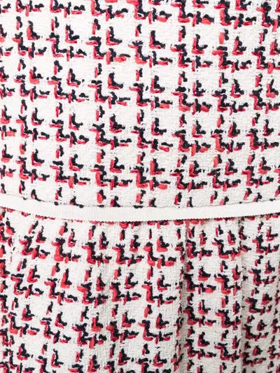 Ferragamo Textured A-line Skirt In Multi