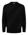 Ferragamo Textured Cable Knit Sweater
