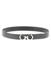 Ferragamo Link Pattern Adjustable Length Belt