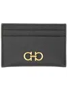 Ferragamo Textured Calfskin Cardholder