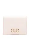 Ferragamo The Gancini Bifold Wallet In Pink