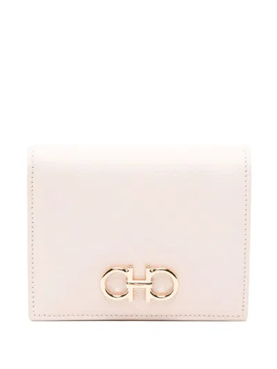 Ferragamo The Gancini Bifold Wallet In Pink