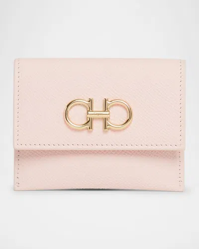 Ferragamo The Gancini Leather Wallet