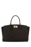 Ferragamo The New Studio Soft 21a110785996 Tmoro In Brown
