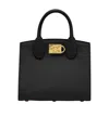 Ferragamo Nero Bonbon Calf Leather Bags In Black