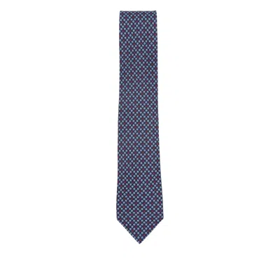 Ferragamo Tie In Blue