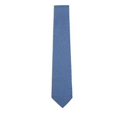 Ferragamo Tie In Blue