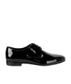 Ferragamo Aiden Series Lace-up Business Casual Shoes In Black