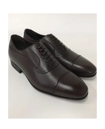 Ferragamo Tie Business Casual Shoes In Black