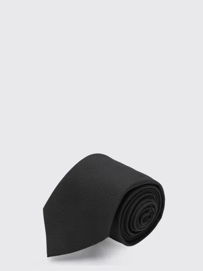 Ferragamo Tie Men In Black