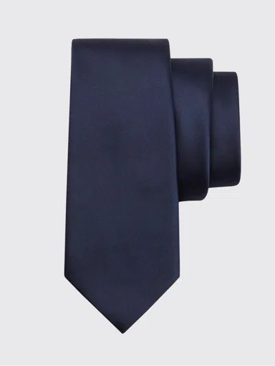 Ferragamo Tie Men In Blue