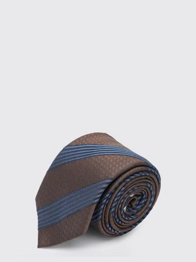 Ferragamo Tie Men In Brown