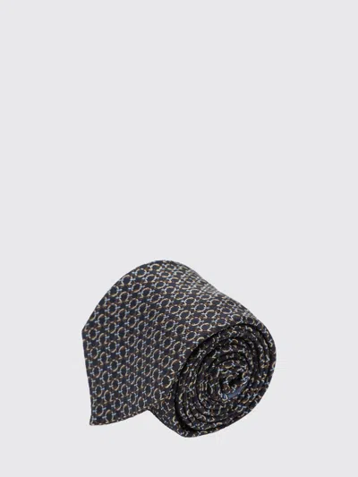 Ferragamo Tie Men In Brown