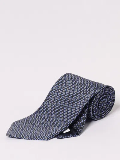 Ferragamo Tie Men  In Blue