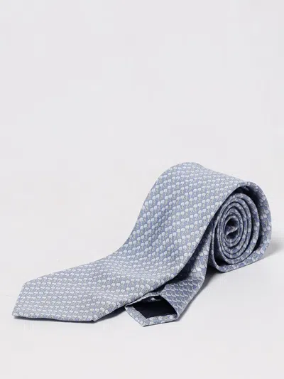 Ferragamo Tie Men  In Blue