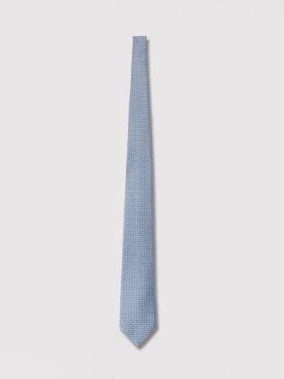 Ferragamo Tie Men  In Blue