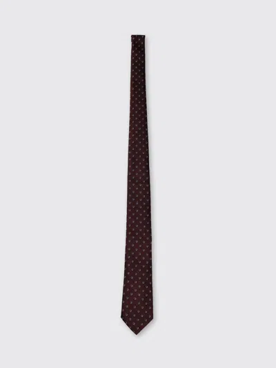 Ferragamo Tie Men  In Burgundy