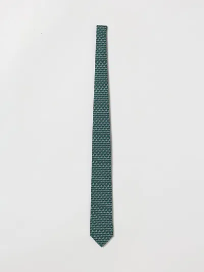 Ferragamo Tie Men  In Green