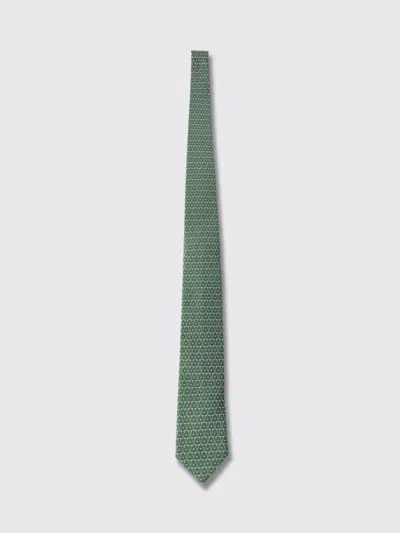 Ferragamo Tie Men  In Green