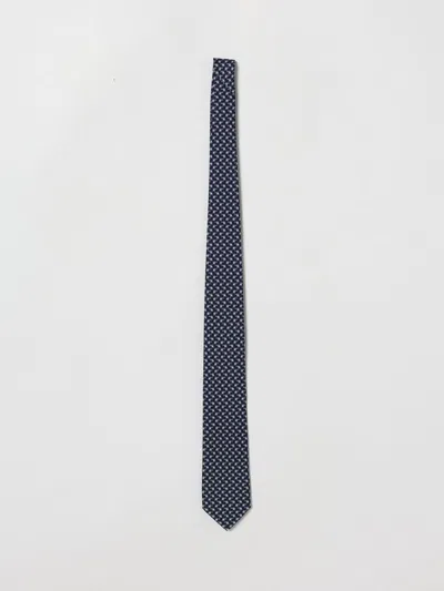 Ferragamo Tie Men  In Metallic