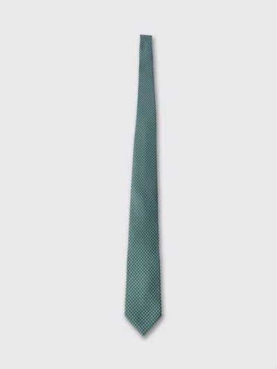 Ferragamo Tie Men  In Metallic