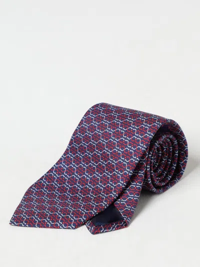 Ferragamo Tie Men  In Purple