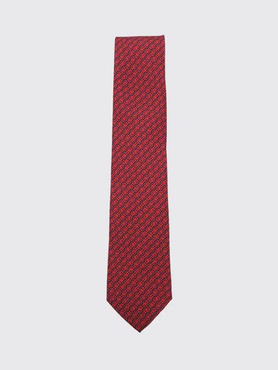 Ferragamo Tie Men  In Red