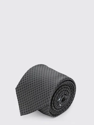Ferragamo Tie Men In Grey
