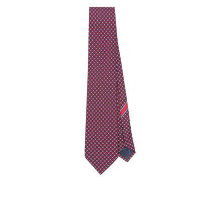 Ferragamo Tie In Red