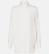 Ferragamo Tie-neck Blouse In White