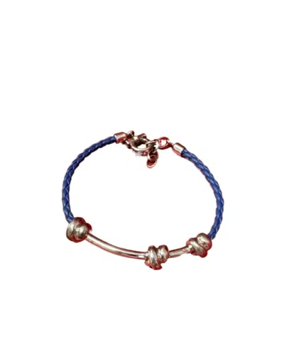 Ferragamo Tied Detail Bracelet In Yellow