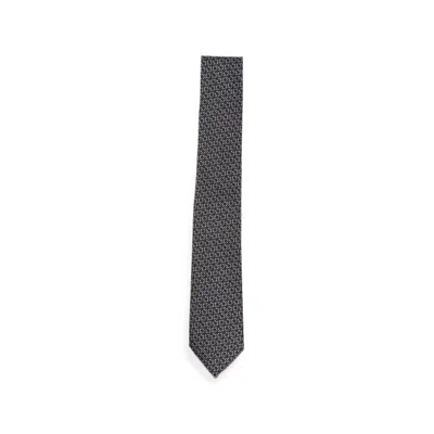 Ferragamo Ties And Bow Ties In Black