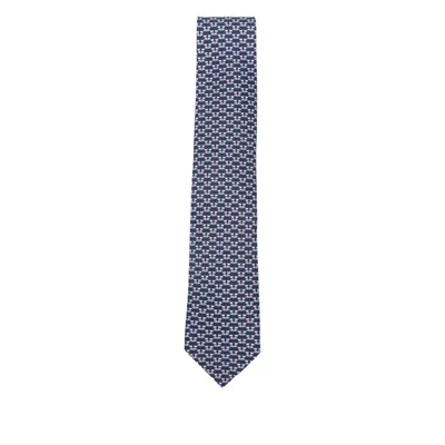 FERRAGAMO TIES BLUE