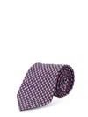 Ferragamo Pegasus Print Silk Tie In Multi