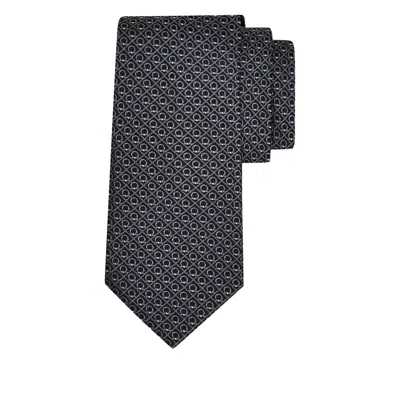 FERRAGAMO TIES BLUE, GRAY