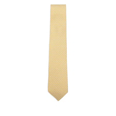FERRAGAMO TIES YELLOW