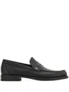 Ferragamo Men's Titanium-finish Mini Gancini Buckle Bacchus Loafers