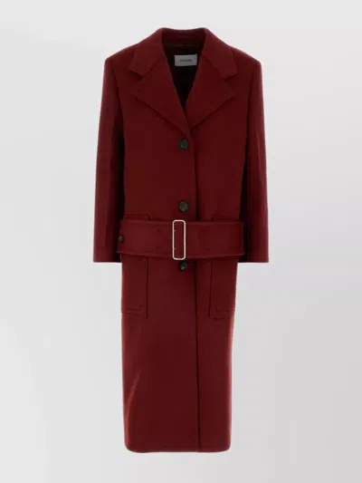 FERRAGAMO TIZIANO WOOL BLEND COAT