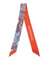 Ferragamo Togo Print Silk Bandeau In Multi
