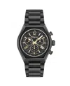 Ferragamo Tonneau Chrono Bracelet Watch In Black