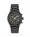 Ferragamo Tonneau Chrono Bracelet Watch In Black