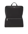 Ferragamo Grained Leather Backpack In Black