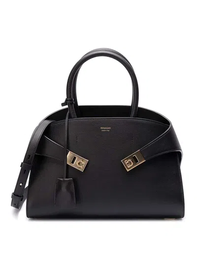 Ferragamo Bolso Shopping - Negro In Black