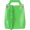 Ferragamo Top Handle Satchel In Green