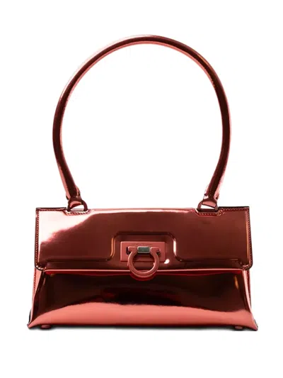 FERRAGAMO TOP HANDLE SHOULDER BAG