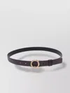 Ferragamo Torchon Gancini Leather Belt