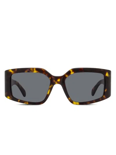 Ferragamo Tortoiseshell Sunglasses In Brown