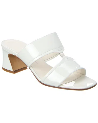 Ferragamo Tot Patent Sandal In Multi
