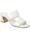 Ferragamo Tot 55 Woman Sandals White Size 7 Calfskin In White